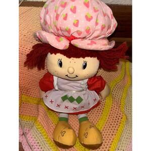 Strawberry Shortcake Rag Doll Plush 2002
